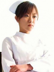 Japanese nurse Miina Minamoto masturbates in a patients room